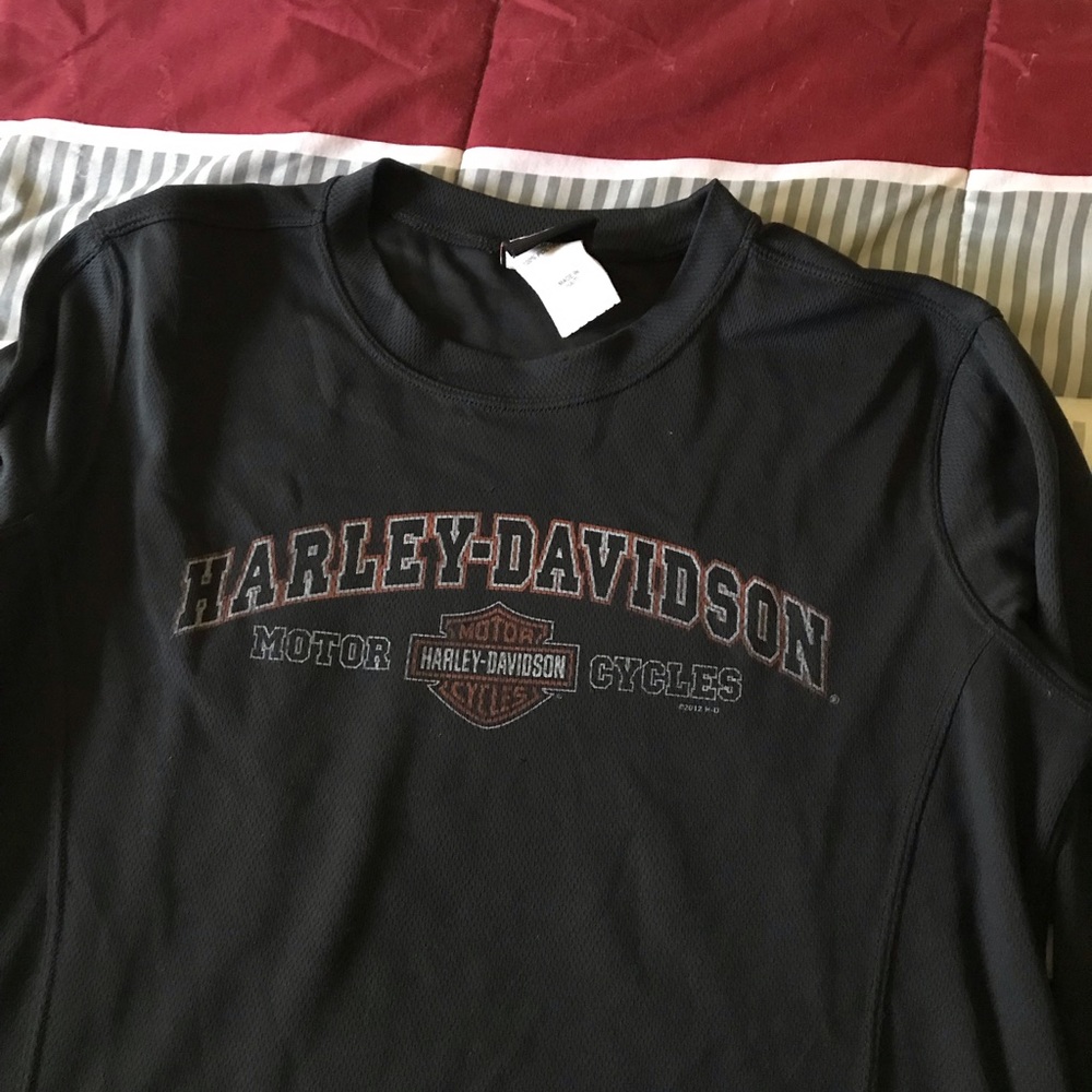 Long sleeve mesh Ike Harley top for women